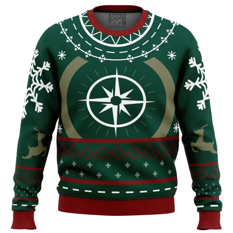 Elodie Rakoto Pathfinder's Sweater Dead by Daylight Ugly Christmas Sweater