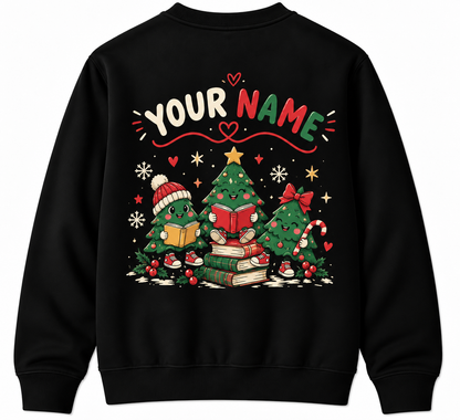 Personalized Custom All Is Calm Just Kidding This Is Kindergarten Christmas Tree Teacher Sweatshirt