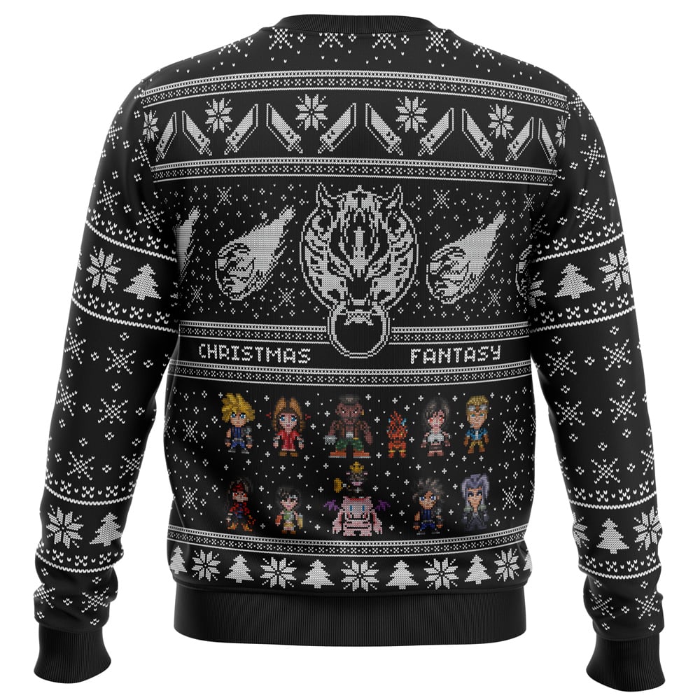 Final Fantasy 7 Ugly Christmas Sweater