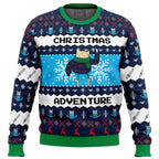 Finn Christmas Adventure Time Ugly Christmas Sweater