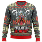 Fullmetal Alchemist Alt Ugly Christmas Sweater
