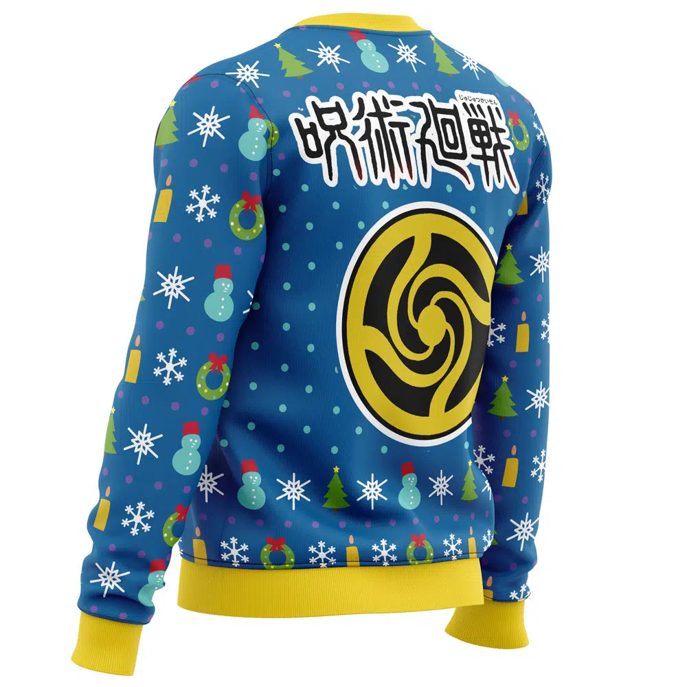 Fun Walk Jujutsu Kaisen Ugly Christmas Sweater