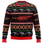 Golden Eye Ugly Christmas Sweater