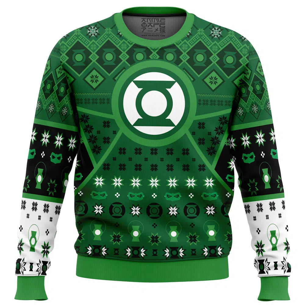 Green Lantern DC Comics Ugly Christmas Sweater