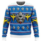 Gundam Helmet Ugly Christmas Sweater