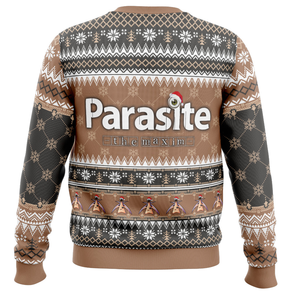 Happy Holidays! Parasyte The Maxim Ugly Christmas Sweater