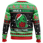 Cthulhu Have A Dice Dungeons & Dragons Ugly Christmas Sweater