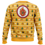 Heart Ablaze Rengoku Demon Slayer Christmas Sweater
