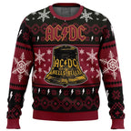 Hells Bells ACDC Ugly Christmas Sweater