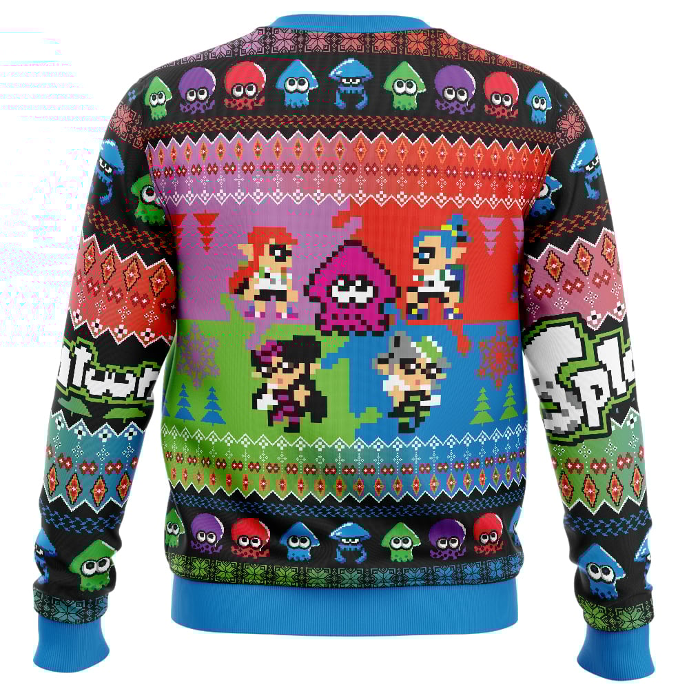 Heroes Splatoon 2 Ugly Christmas Sweater