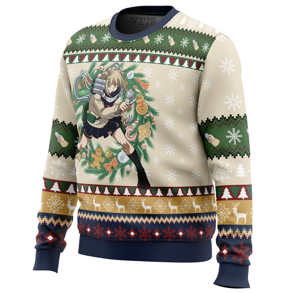 Himiko Tora Christmas My Hero Academia Ugly Christmas Sweater