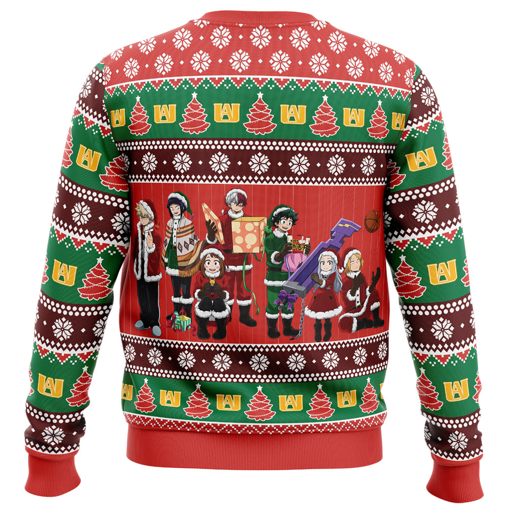 Ho! Ho Ho! I Am Here My Hero Academia Ugly Christmas Sweater