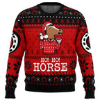 Ho! Ho! Horse Bojack Horseman Ugly Christmas Sweater