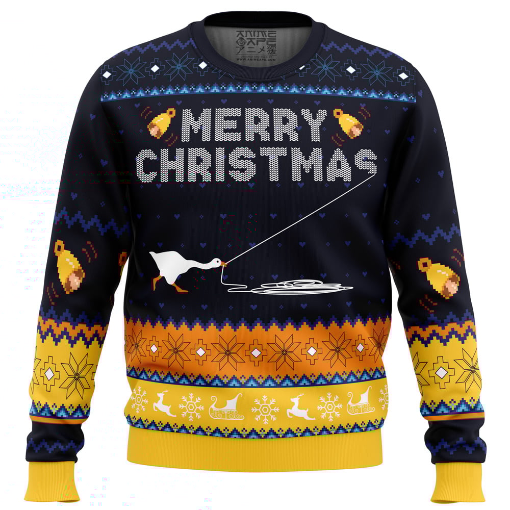 Honked Christmas Untitled Goose Game Ugly Christmas Sweater