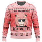 I Am Adorable Spy X Family Ugly Christmas Sweater