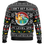 I Don’t Get Older I Level Up Pokemon Ugly Christmas Sweater