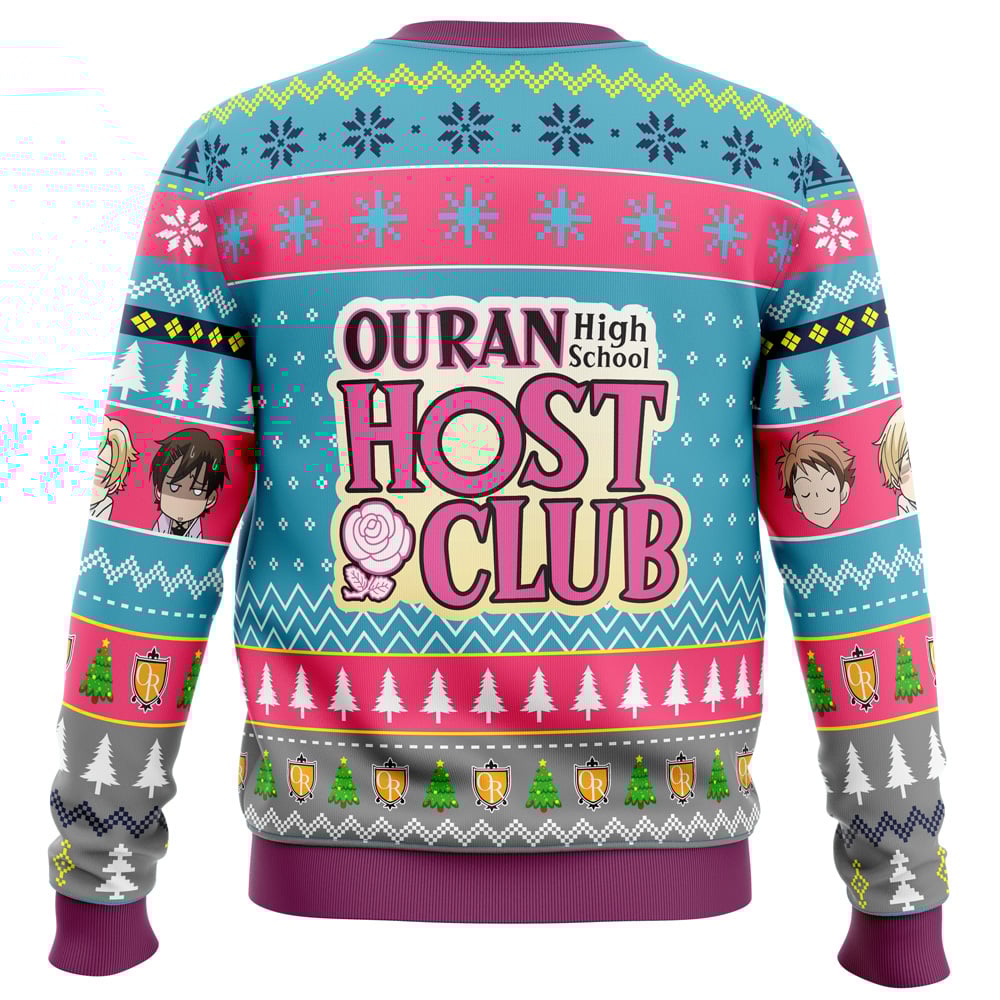 I Hate All Ouran High School Host Club Ugly Christmas Sweater
