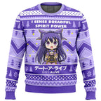 I Sense Dreadful Spirit Power Date A Live Ugly Christmas Sweater