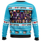 I love the 90s Cartoons Ugly Christmas Sweater