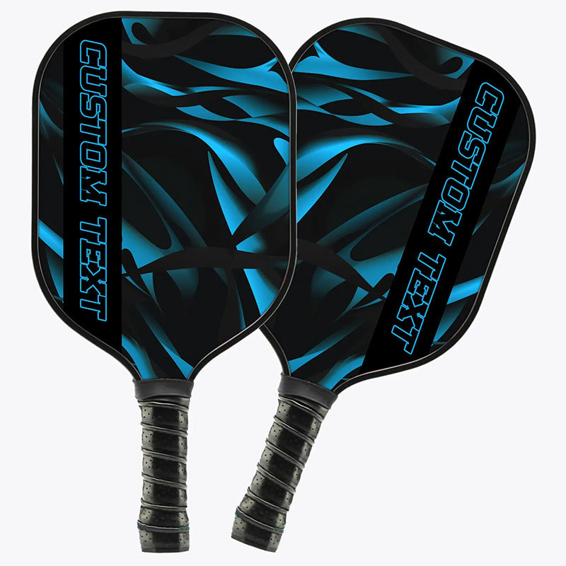 Black And Blue Custom Pickleball Paddles For Men And Women, Pickleball Team Paddle Pickleball Gifts