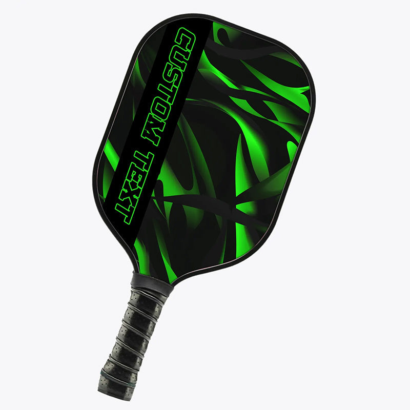 Black And Green Custom Pickleball Paddles For Men And Women, Pickleball Team Paddle Pickleball Gifts