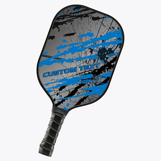 Personalized Blue Pickleball Paddles With Name, Pickleball Tournaments Paddle For Team, Pickleball Gifts