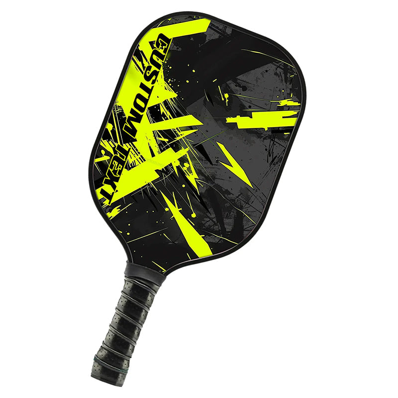 Custom Yellow Pickleball Paddles For Men And Women, Pickleball Team Members Paddle, Pickleball Gifts