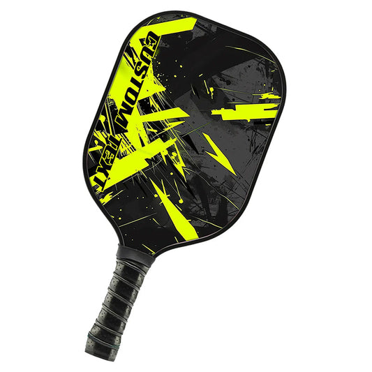 Custom Yellow Pickleball Paddles For Men And Women, Pickleball Team Members Paddle, Pickleball Gifts