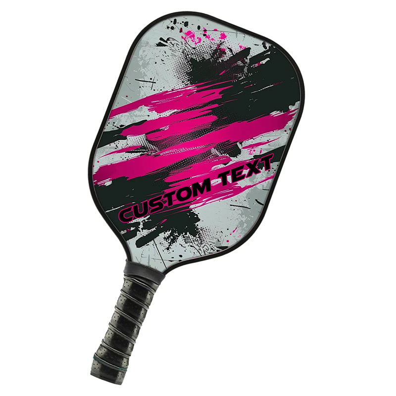 Custom Pink Pickleball Paddle For Men And Women, Pickleball Racket With Names, Personalized Pickleball Gifts