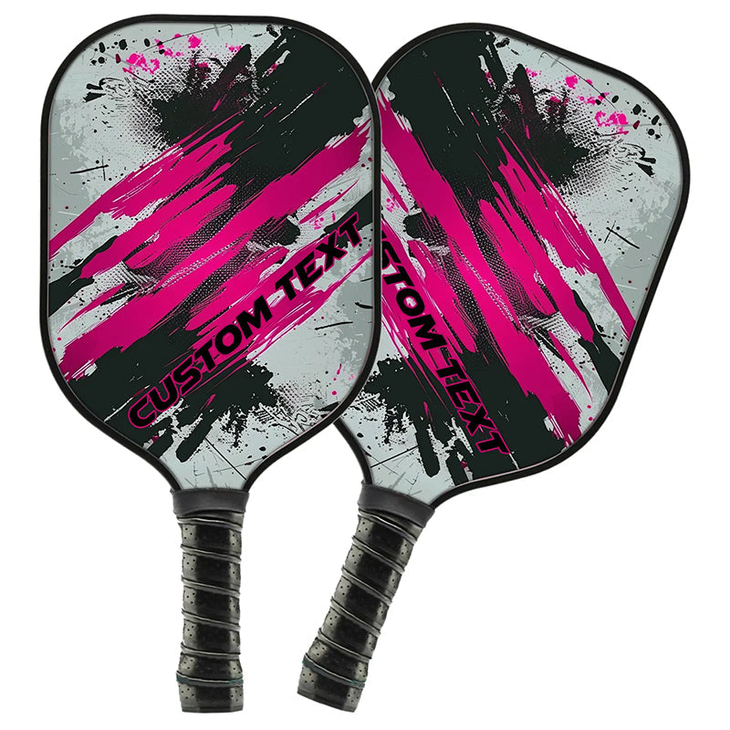 Custom Pink Pickleball Paddle For Men And Women, Pickleball Racket With Names, Personalized Pickleball Gifts