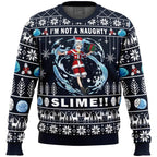 I'm Not A Naughty Slime!! That Time I Got Reincarnated As A Slime Ugly Christmas Sweater