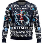 I'm Not A Naughty Slime!! That Time I Got Reincarnated As A Slime Ugly Christmas Sweater