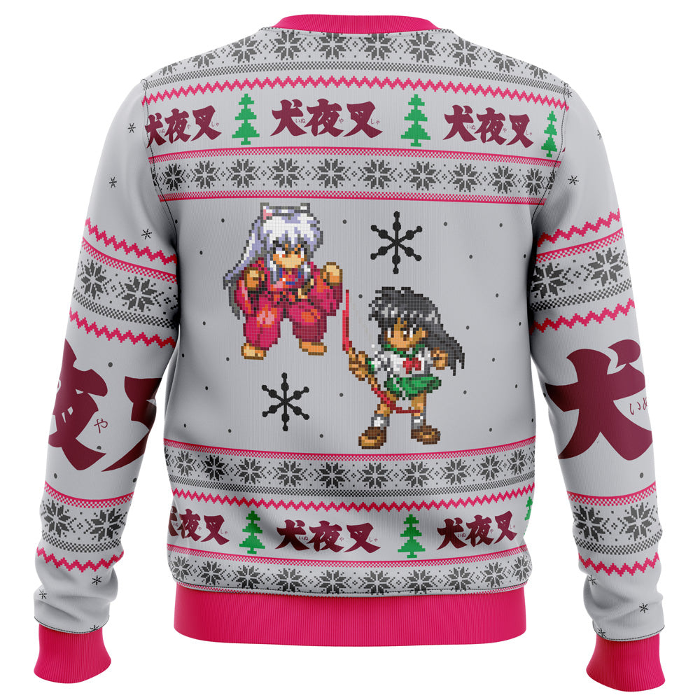 Inuyasha and Kagome Alt Ugly Christmas Sweater