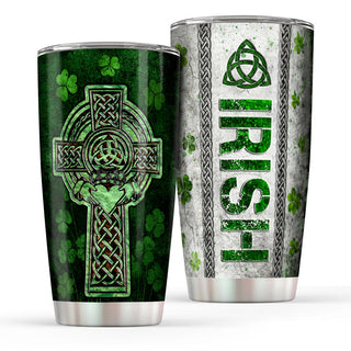 Irish Vintage Normal Tumbler - 20oz Stainless Steel Tumbler Cup - Irish Gift