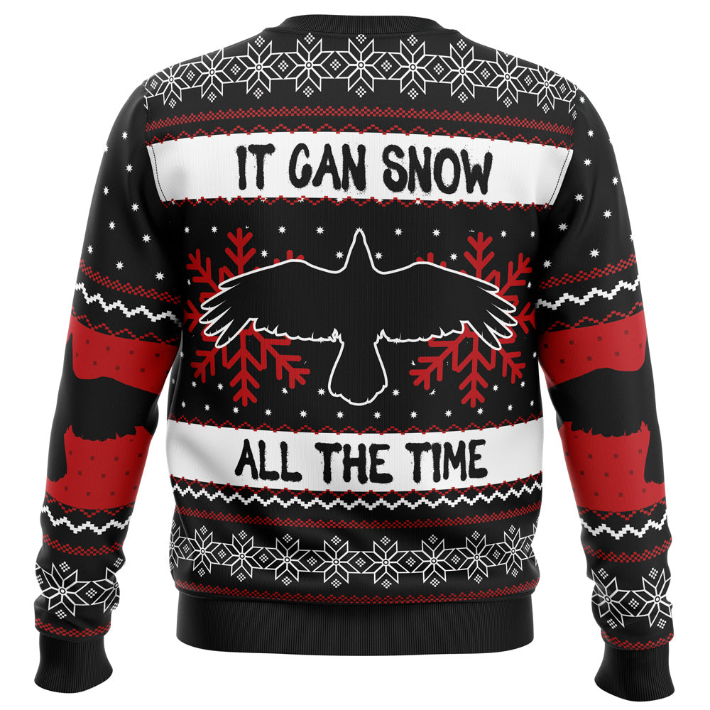 It Can Snow All The Time The Crow Ugly Christmas Sweater