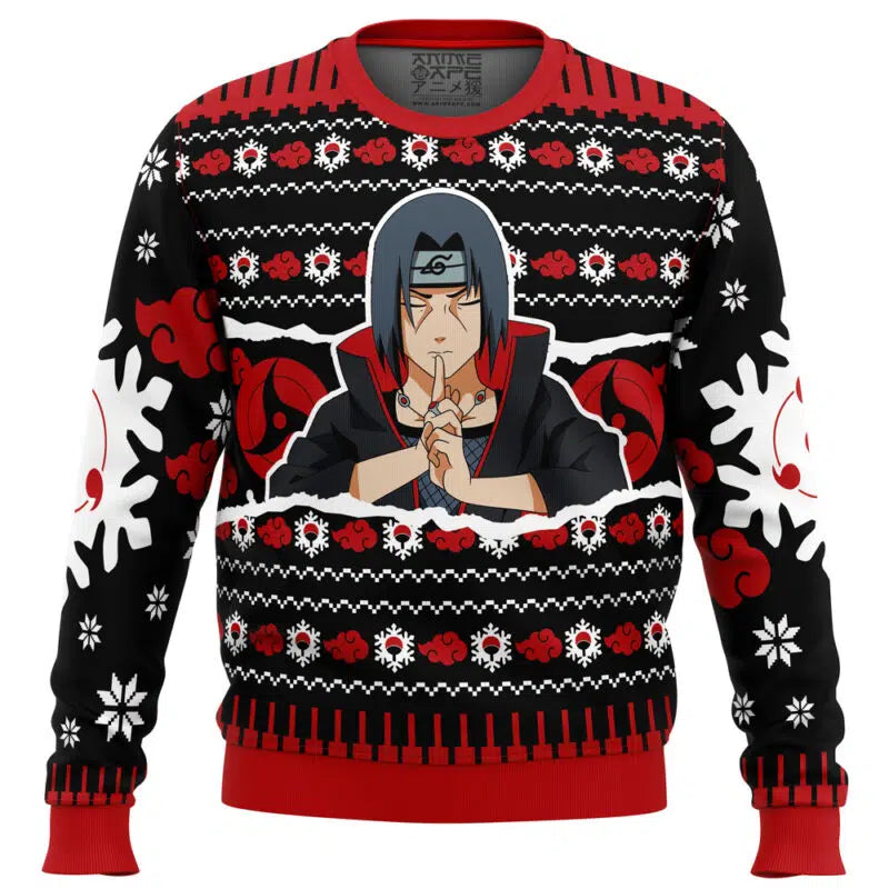 Itachi Uchiha Shippuden Ugly Christmas Sweater