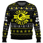 Italian Stallion Balboa Rocky Ugly Christmas Sweater