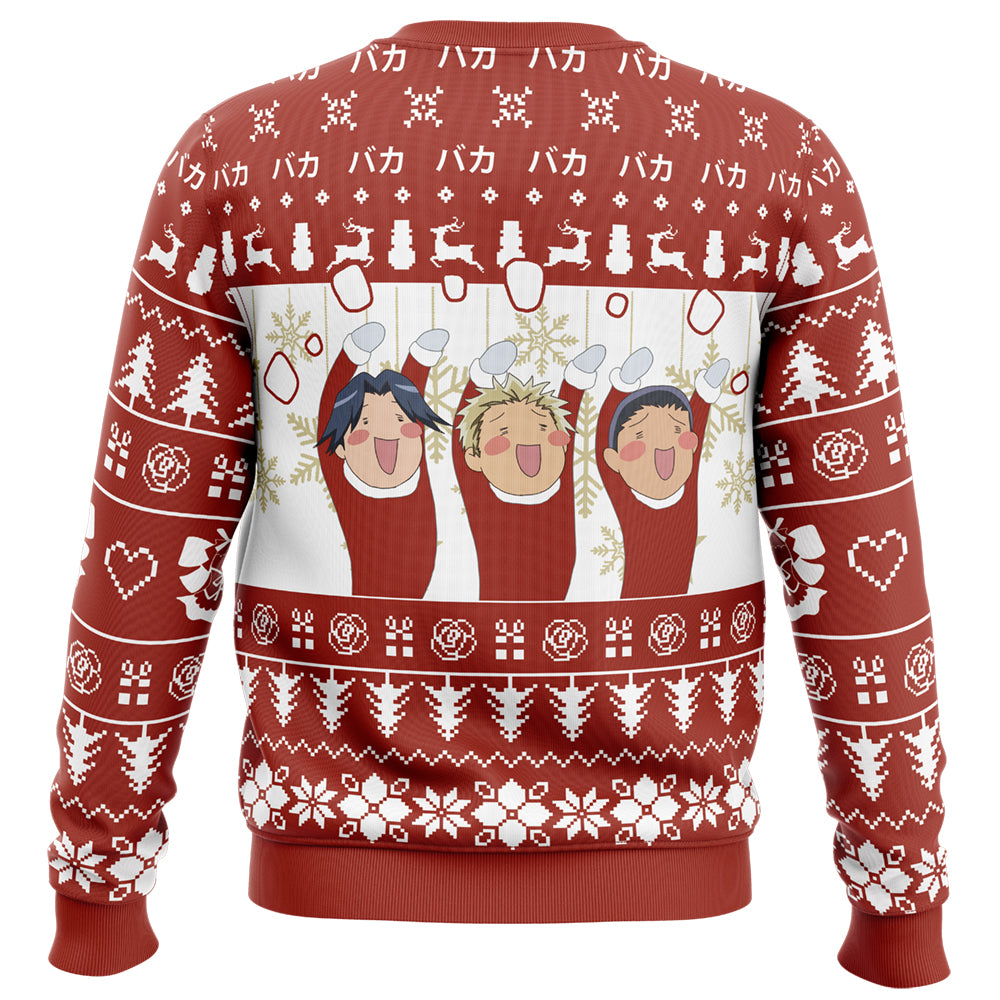 It's Christmas Break!!! The Moron Trio Maid-Sama Ugly Christmas Sweater