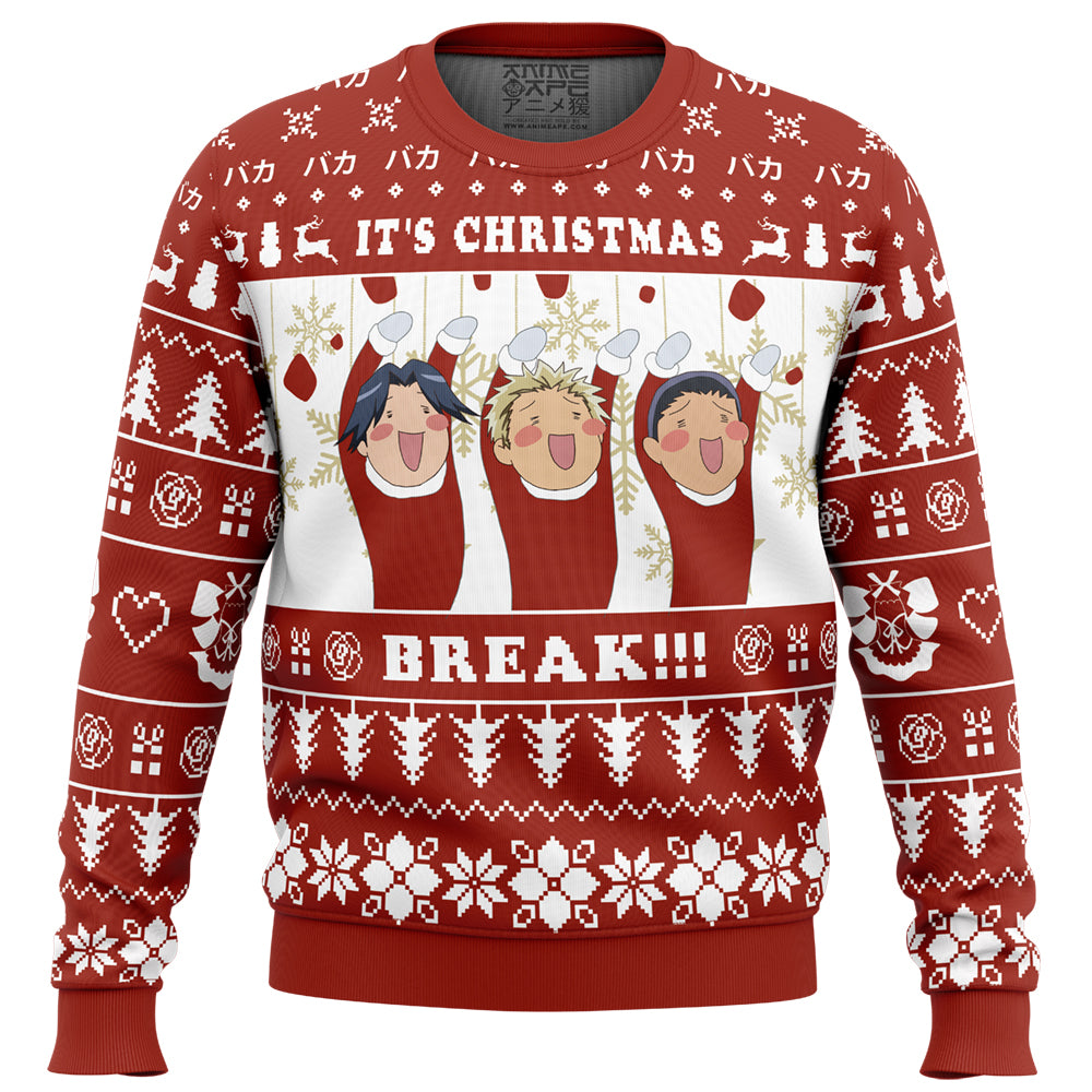 It's Christmas Break!!! The Moron Trio Maid-Sama Ugly Christmas Sweater