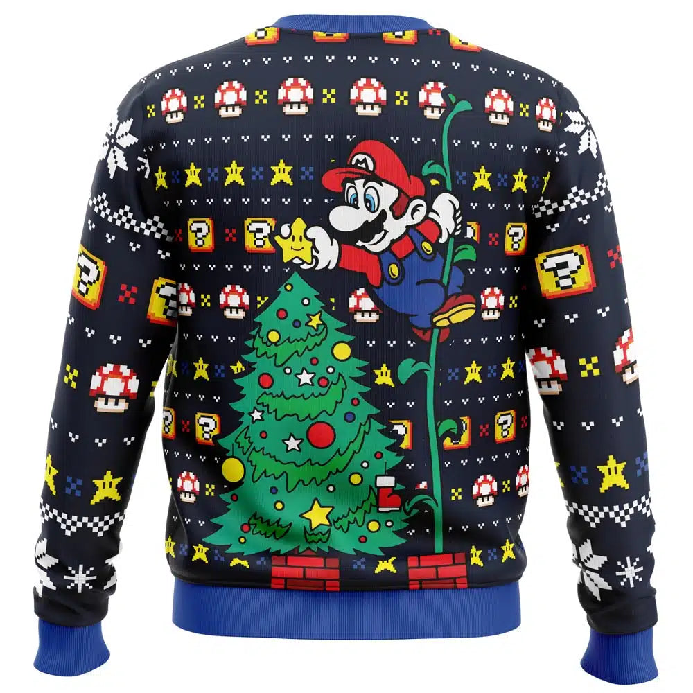 It’s a Tree Mario Bros. Ugly Christmas Sweater