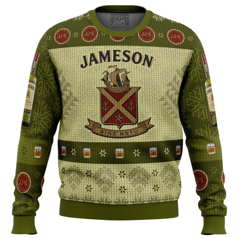 Jameson Irish Whiskey Ugly Christmas Sweater