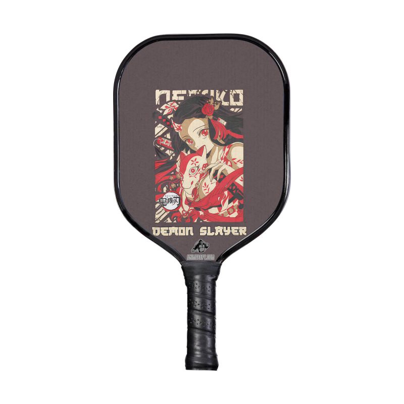 Custom Kamado Nezuko Demon Slayer Pickleball Paddle