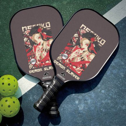 Custom Kamado Nezuko Demon Slayer Pickleball Paddle