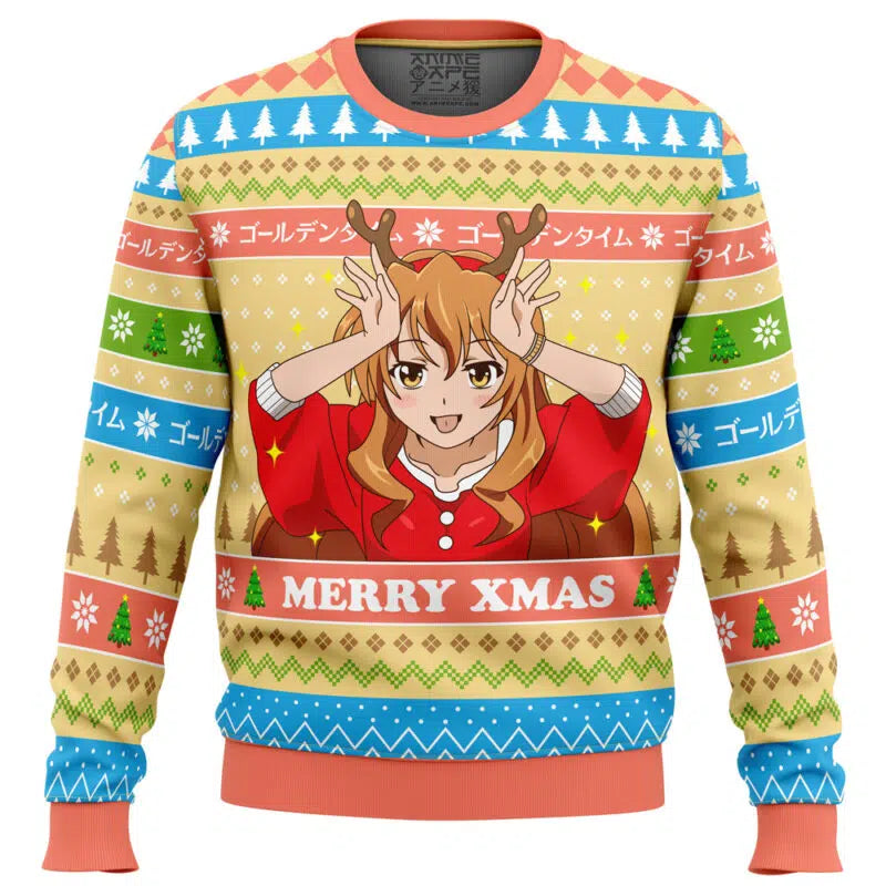Kouko Golden Time Ugly Christmas Sweater