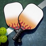 Custom Kyojuro Rengoku Demon Slayer Pickleball Paddle