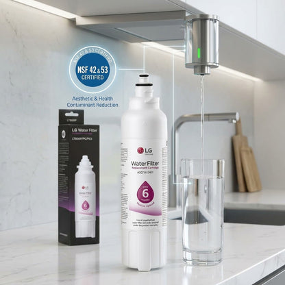 LG LT800P Refrigerator Water Filter Replacement for ADQ73613408
