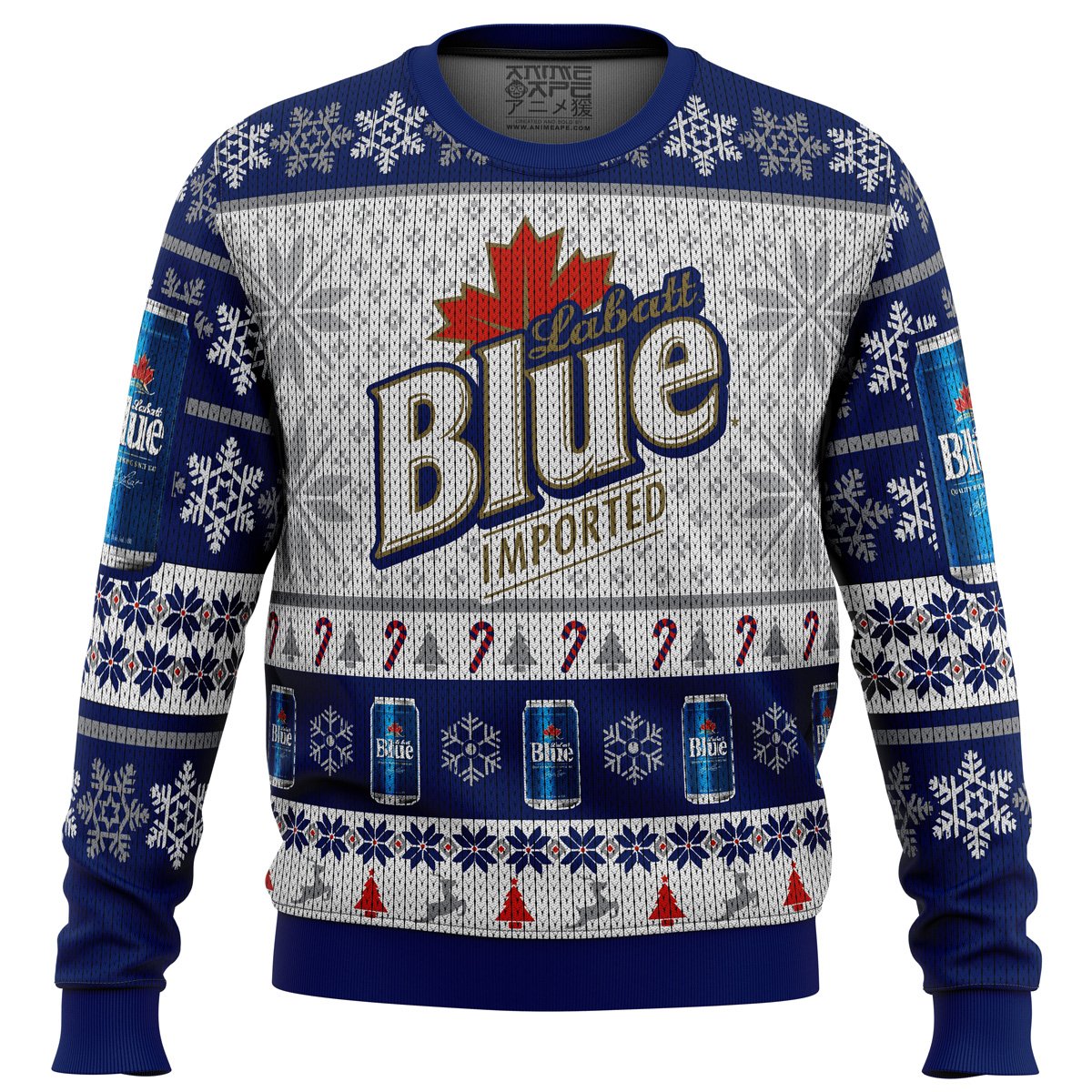 Labatt Blue Ugly Christmas Sweater