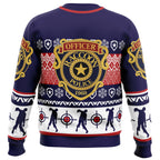 Leon Kennedy Bad Tidings Dead by Daylight Ugly Christmas Sweater