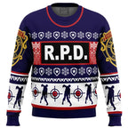 Leon Kennedy Bad Tidings Dead by Daylight Ugly Christmas Sweater