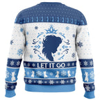 Let It Go Elsa Frozen Ugly Christmas Sweater